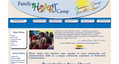 Desktop Screenshot of familyheartcamp.org